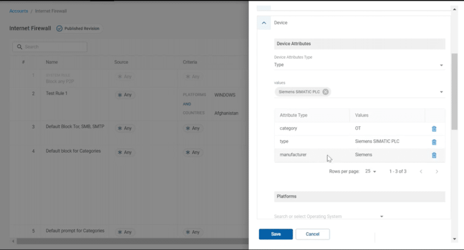 Demo 3 - Enforce Policies for IoT/OT Devices with Cato SASE